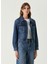 90S Mavi Denim Ceket 3