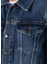 90S Mavi Denim Ceket 4