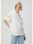Krem Organik Pamuk T-Shirt 3