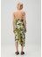 Alexia Yeşil Çiçekli Midi Elbise 4