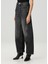 Carter Barrel Leg Siyah Jean Pantolon 2
