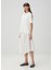 Jax Beyaz Midi T-Shirt Elbise 1