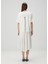 Jax Beyaz Midi T-Shirt Elbise 4