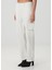 Florence Beyaz Straight Leg Jean Pantolon 3