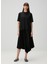 Jax Siyah Midi T-Shirt Elbise 1