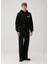 Gros Grain Siyah Kapüşonlu Sweatshirt 2