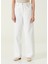 Low Slung Baggy Beyaz Jean Pantolon 2