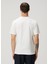 Kırık Beyaz Çiçek Baskılı T-Shirt 4