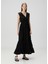 Xanthe Siyah Maksi Elbise 2