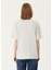 Kırık Beyaz Logolu T-Shirt 5