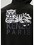 Siyah Kapüşonlu Logo Nakışlı Sweatshirt 6
