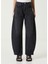 Luna Pieced Siyah Curved Jean Pantolon 2