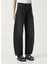 Luna Pieced Siyah Curved Jean Pantolon 3