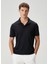 Lacivert Ipek Polo T-Shirt 1