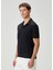 Lacivert Ipek Polo T-Shirt 3