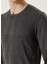 Pete Gri Uzun Kollu Ipek T-Shirt 5