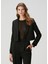 Siyah Crop Blazer 1