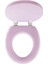 Pembe Yumuşak Klozet Kapak Büyük Puf 42X41 cm (4887) 2