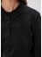 Siyah Crop Polo Hırka 5