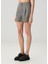 Averie Gri Relaxed Fit Şort 3