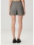 Averie Gri Relaxed Fit Şort 4