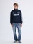 Yeni Sezon Dik Yaka Baskılı Erkek Sweatshirt 2