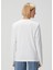 Beyaz Uzun Kol T-Shirt 4
