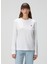 Beyaz Uzun Kol T-Shirt 1