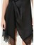 Lana Siyah Dantelli Mini T-Shirt Elbise 4