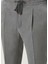 Gri Beli Kordonlu Yün Pantolon 4