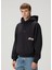 Gio Lacivert Kapüşonlu Sweatshirt 3