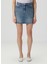 Mavi Mini Denim Etek 2