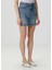 Mavi Mini Denim Etek 3
