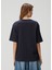Lacivert Organik Pamuk T-Shirt 4