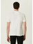 Miles Beyaz V Yaka T-Shirt 4