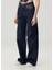 Ma Quad Lacivert Wide Leg Jean Pantolon 3
