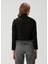 Rummy Siyah Crop Yün Ceket 4