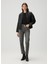 Yara Relaxed Fit Siyah Deri Bomber Ceket 2