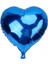 Kalp Balon Folyo Mavi 45 cm 18 Inç (4887) 1
