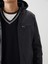 Yeni Sezon Slim Fit Kapüşonlu Erkek Deri Görünümlü Ceket 3