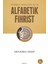 Türkçe Mealler Için Alfabetik Fihrist 1