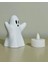 El Yapımı 3D Baskı Hayalet Mumluk-Halloween Dekorasyonu-Cadılar Bayramı Temalı-Beyaz-02 1