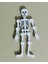 Hareketli 3D Iskelet Figür – Pla Malzeme, Halloween Dekoru, 3D Yazıcı Üretimi-Beyaz 1