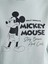 Yeni Sezon Bisiklet Yaka Mickey Mouse Baskılı Oversize Kadın Kalın Sweatshirt 3