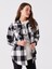 Yeni Sezon Ekose Uzun Kollu Hamile Oduncu Gömlek Ceket 2