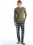 Yeni Sezon Standart Kalıp Erkek Pijama Takımı 1