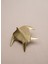 Origami Kaplumbağa Şeklinde Mat Pirinç Dekoratif Obje 9x9 cm 4