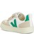 Small V-10 Chromefree Beyaz Çocuk Deri Sneaker 3