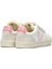 Small V-90 Beyaz Pembe Çocuk Deri Sneaker 3