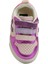 Small V-10 Chromefree Pembe Çocuk Deri Sneaker 4
